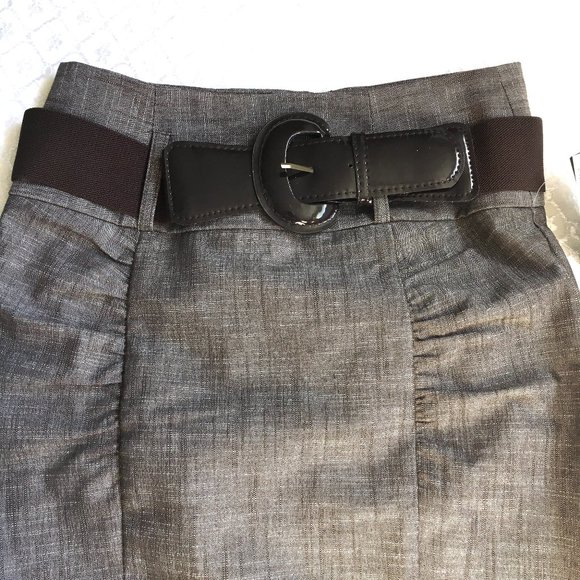 Pencil Skirt with Matching Belt B-WEAR NWT - Picture 3 of 7